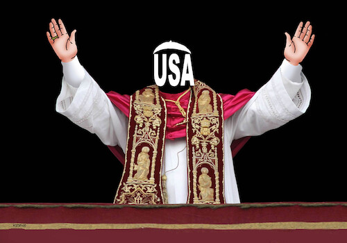 Cartoon: papez25 (medium) by Lubomir Kotrha tagged vatican,new,pope,vatican,new,pope