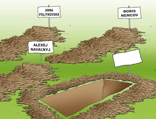 Cartoon: rushroby (medium) by Lubomir Kotrha tagged putin,russia,opposition,navalnyj,putin,russia,opposition,navalnyj