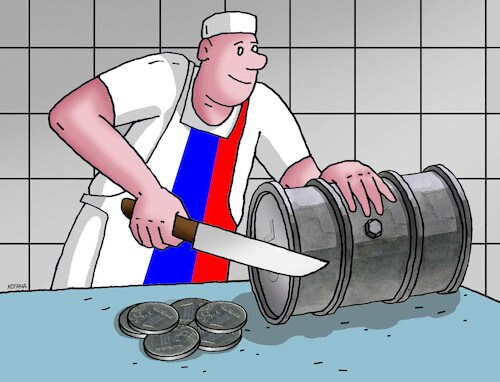 Cartoon: rusrublo (medium) by Lubomir Kotrha tagged russia,putin,gas,oil,ruble,the,war,ukraine,russia,putin,gas,oil,ruble,the,war,ukraine