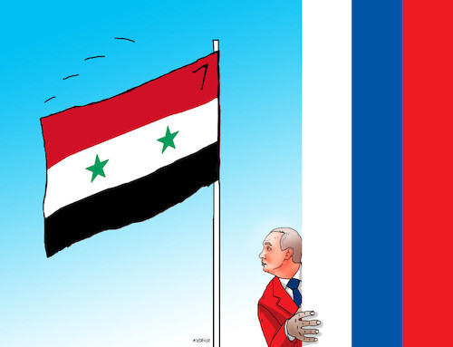 Cartoon: Syria Assad rebels (medium) by Lubomir Kotrha tagged syria,assad,rebels,syria,assad,rebels