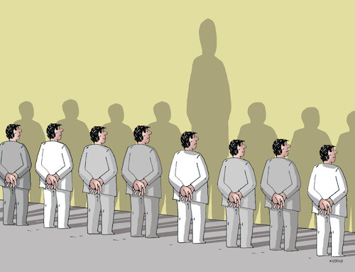 Cartoon: tienovo23 (medium) by Lubomir Kotrha tagged people,shadows,people,shadows