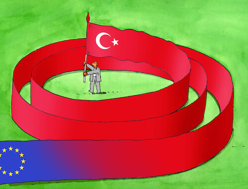Cartoon: turek23a (medium) by Lubomir Kotrha tagged turkey,nato,sweden,eu,turkey,nato,sweden,eu