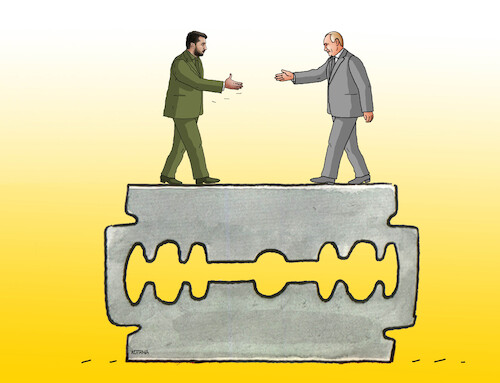 Cartoon: zeputzilet (medium) by Lubomir Kotrha tagged putin,zelensky,ukrajina,russia,war,peace,putin,zelensky,ukrajina,russia,war,peace