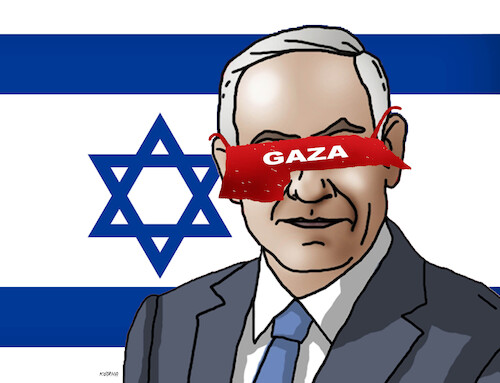 Cartoon: GAZA 6x (medium) by Lubomir Kotrha tagged gaza,palestina,israel,hamas,war,gaza,palestina,israel,hamas,war