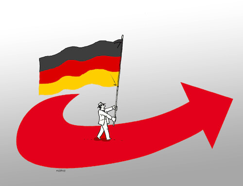 Cartoon: Germany elections 2 (medium) by Lubomir Kotrha tagged germany,elections,germany,elections