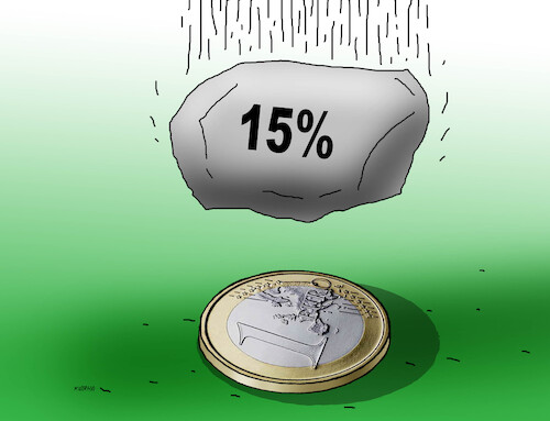 Cartoon: usa trump tariffs (medium) by Lubomir Kotrha tagged usa,trump,tariffs,usa,trump,tariffs