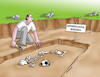 Cartoon: archeolog-en (small) by Lubomir Kotrha tagged football,soccer,world,cup