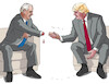 Cartoon: bidentrump24 (small) by Lubomir Kotrha tagged usa,elections,biden,harris,trump