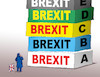 Cartoon: brex-a-b-c (small) by Lubomir Kotrha tagged eu,brexit,may,euro,libra