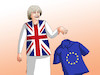 Cartoon: breximay (small) by Lubomir Kotrha tagged brexit,united,kingdom,libra,eu,euro,dollar