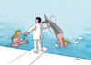 Cartoon: cez kruh23 (small) by Lubomir Kotrha tagged summer,the,sea,water,heat