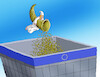 Cartoon: eusypac (small) by Lubomir Kotrha tagged eu,budget,euro,money