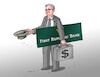 Cartoon: fedfirst (small) by Lubomir Kotrha tagged usa dollar banks crash