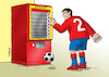 Cartoon: futauto (small) by Lubomir Kotrha tagged qatar,football,championships