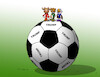 Cartoon: futmaskot2 (small) by Lubomir Kotrha tagged football,soccer,world,cup,usa,canada,mexico
