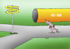 Cartoon: gas (small) by Lubomir Kotrha tagged south,stream,gas,russia,world,europe,bulgaria,turkey,eu