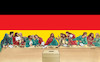 Cartoon: germanvolby (small) by Lubomir Kotrha tagged germany,elections,wahlen,merkel,schulz,eu