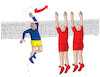 Cartoon: gervolej (small) by Lubomir Kotrha tagged germany,sachsen,anhalt,elections,afd