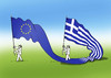 Cartoon: greeroflags (small) by Lubomir Kotrha tagged greece,eu,referendum,syriza,tsipras,ecb,euro
