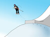 Cartoon: hokskokan (small) by Lubomir Kotrha tagged winter,olympic,games,2022,china