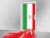 Cartoon: irandvere (small) by Lubomir Kotrha tagged iran,protests,usa