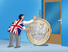 Cartoon: librapadanie (small) by Lubomir Kotrha tagged libra,euro,dollar,brexit,britania,europe,world