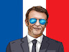 Cartoon: macronsk (small) by Lubomir Kotrha tagged meeting,macron,fico,france,slovakia
