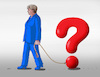 Cartoon: merkelotaznik (small) by Lubomir Kotrha tagged angela,merkel,cdu,germany,euro,dollar