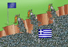 Cartoon: moneysos (small) by Lubomir Kotrha tagged greece,ue,money,crisis