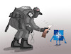 Cartoon: natoice26 (small) by Lubomir Kotrha tagged nato,summit,ankara,turkey,trump