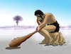 Cartoon: pradumac (small) by Lubomir Kotrha tagged war,people,tomorrow