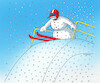 Cartoon: snehoskan2014 (small) by Lubomir Kotrha tagged winter,olympic,games,2022,china