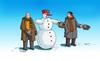 Cartoon: snehzobrak (small) by Lubomir Kotrha tagged humor