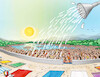 Cartoon: sprcha26 (small) by Lubomir Kotrha tagged summer,heat,sun,water