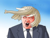 Cartoon: trumpelef (small) by Lubomir Kotrha tagged donald,trump,usa,president,election,white,house