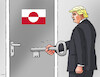 Cartoon: trumpkluc (small) by Lubomir Kotrha tagged greenland,trump,usa