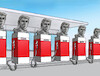 Cartoon: trumpovo26 (small) by Lubomir Kotrha tagged fuels,gasoline,diesel,pumps,trump,statues