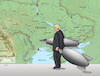 Cartoon: trumpukr25 (small) by Lubomir Kotrha tagged usa,ukraine,trump,macron,merz,starmer,war,weapons