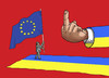 Cartoon: Ukraine1 (small) by Lubomir Kotrha tagged kiev,ukraine,eu,protests