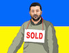 Cartoon: ukrasold (small) by Lubomir Kotrha tagged ukraine,minerals,usa,trump,russia,putin