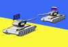 Cartoon: ukratank (small) by Lubomir Kotrha tagged ukraine,kyev,krym,maidan