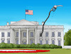 Cartoon: whitepump (small) by Lubomir Kotrha tagged trump,iran,war,oil,gasoline,diesel,fuel