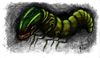 Cartoon: larvae (small) by maucho tagged larvae,monster,digital,paint,animal,sketches,alien,draw,cartoon