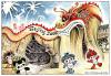 Cartoon: Chinese Dragon (small) by DavidP tagged china,olympics