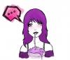 Cartoon: milkshake (small) by naths tagged milkshake,girl,purple