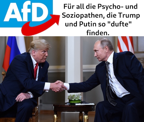 Cartoon: Ehrliches AfD Plakat (medium) by Schimmelpelz-pilz tagged meme,donald,trump,vladimir,wladimir,putin,idiot,amerika,afd,alternative,für,deutschland,russland,faschist,faschismus,faschisten,kriminell,kriminelle,politik,politiker,neo,nazi,neonazi,nazis,neonazis,rechtsradikal,radikal,radikale,verbrecher,verbrechen,plakat,werbung,aufrichtigkeit,ehrlich,wahr