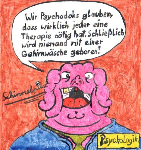 Cartoon: Wiedergeburt - Born Again (medium) by Schimmelpelz-pilz tagged psychologik,psychologic,arzt,doctor,doktor,therapy,therapeut,therapist,psychiatrist,psychologie,psychology,gehirnwäsche,brain,washing,wash,brainwash,brainwashing,manipulation,hypnose,hypnosis,pig,schwein