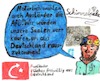 Cartoon: AfD - Phantasieausländer (small) by Schimmelpelz-pilz tagged rassismus,afd,nazi,wutbürger