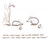 Cartoon: Apfel. (small) by puvo tagged apfel,igel,stamm,baum,apple,hedgehog,trunk,tree,sprichwort,adage