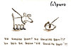 Cartoon: Schleife. (small) by puvo tagged schleife,hund,dog,bow,high,heels,shoe,absatzschuh,stöckelschuh